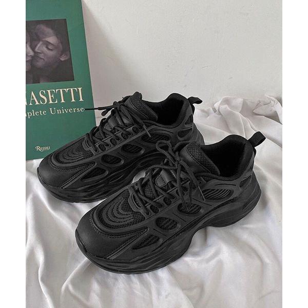 スニーカー volume sole shoes/ボリュームソール ダッドシューズ スニーカー メンズ...