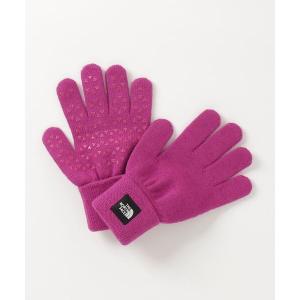 手袋 キッズ THE NORTH FACE/ザ・ノース・フェイス KIDS KNIT GLOVE アウトドア 公園 手袋 滑り止め付 NNJ62200｜zozo