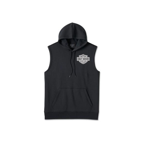 パーカー Screamin' Eagle(R)スリーブレスフーディー メンズ