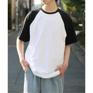 メンズ tシャツ Tシャツ 「GILDAN」5.3 oz プレミアムコットン ジャパンスペック ラグランTシャツ GL76500｜zozo