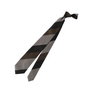 ネクタイ ブロックストライプ レギュラータイ