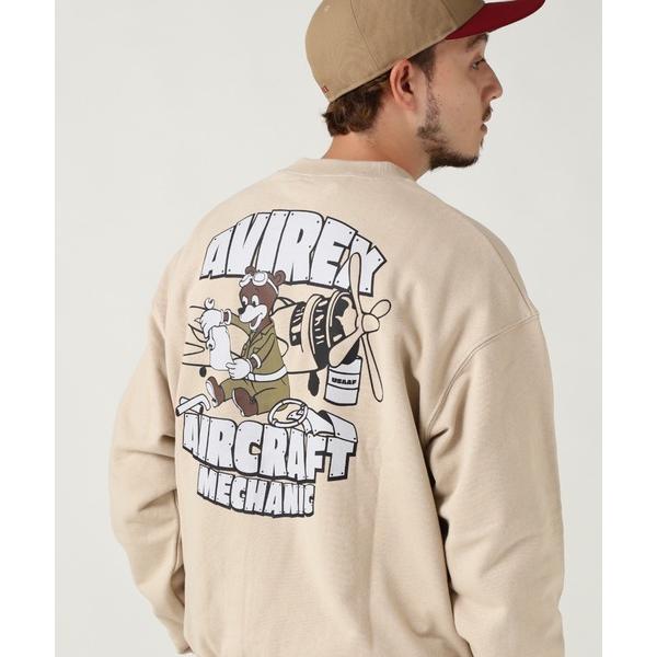 トレーナー スウェット 「WEB＆DEPOT限定」FLIGHT MECHANIC CREW NECK...