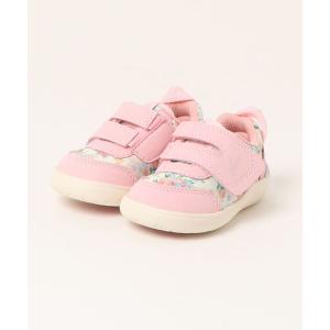スニーカー IFME イフミー CALIN カラン ベビー 花柄ワンベルトシューズ「軽量」 20-3815 キッズ 子供 女の子