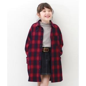 ワンピース 綿100% チェック柄 ネルシャツ ワンピース キッズ 子供服 女の子｜ZOZOTOWN Yahoo!店