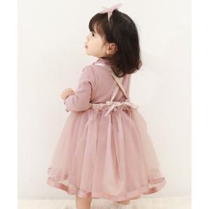 ドレス 発表会 卒園式 入学式 フォーマル ベビー ガールズ ロンパース 3点セット キッズ 子供服 女の子｜ZOZOTOWN Yahoo!店