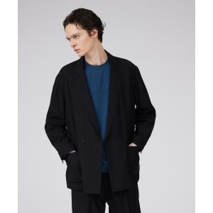 ジャケット テーラードジャケット GOOVI ダブルブレストジャケット