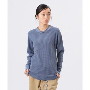 tシャツ Tシャツ レディース BEAMS BOY / コットン サーマル クルーネック ロングスリーブ Tシャツ｜zozo