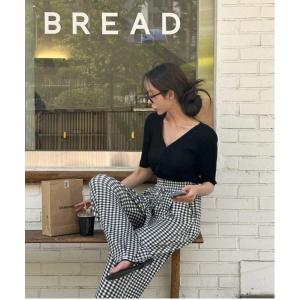 パンツ ギンガムチェックフレアパンツ レディース