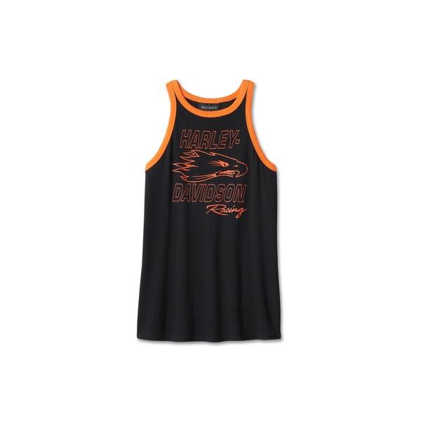 タンクトップ ノースリーブ Screamin' Eagle(R)リブタンク レディース