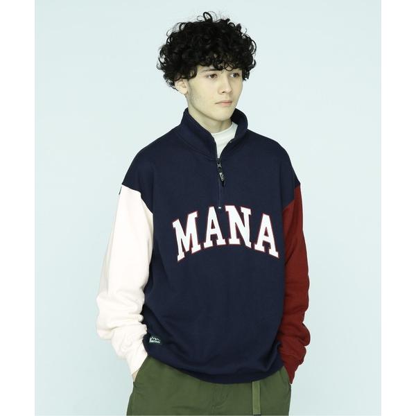 トレーナー スウェット MANASTASH/マナスタッシュ/CASCADE HALF ZIP/カスケ...