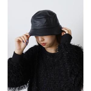 メンズ 帽子 ハット Winner Caps/ウィナーキャップス PEBBLE LEATHERHAT レザーハット｜zozo