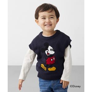 アンサンブル ミッキー/ニットベストセット