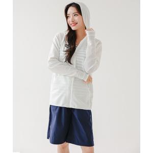 水着 フーデット ラッシュガード付き タンキニ ...の商品画像