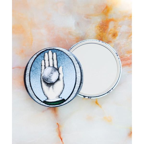 コンパクトミラー オースキンアンドヘア o skin &amp; hair オー・ミラー ハンド