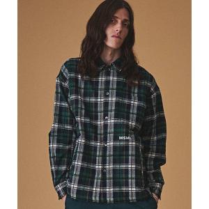 シャツ ブラウス MSML CHECK SHIRTの商品画像