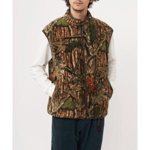 ベスト メンズ 「GRAMICCI/グラミチ」 REVERSIBLE FLEECE VEST｜zozo