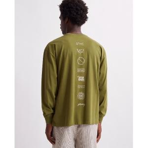 tシャツ Tシャツ メンズ Collage Stack Relaxed Long Sleeve Tee｜zozo