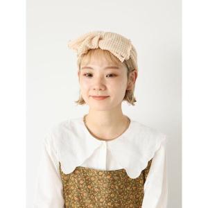 ヘアアクセサリー リボンヘアターバン