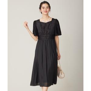 ANY SIS（エニィスィス） ドレス 「Lily Calin」ラインエンブロイ