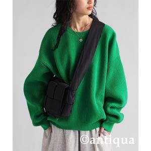 ニット スポンジニットトップス