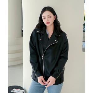 INGNI（イング） レザージャケット ライダース 「WEB限定」クロップド