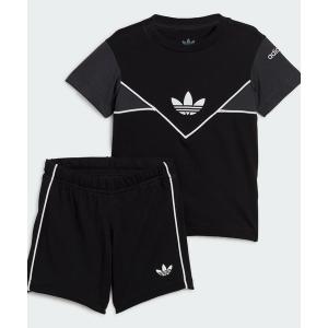 ジャージ キッズ アディカラー ショーツ ＆ Tシャツ セットアップ / アディダスオリジナルス adidas Originals｜zozo