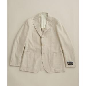 ジャケット テーラードジャケット メンズ RING JACKET/別注Di Pray シルクチェック 3Bシングルジャケット｜zozo