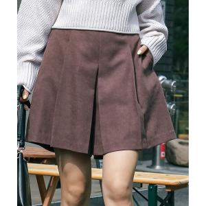 パンツ タックキュロットパンツ