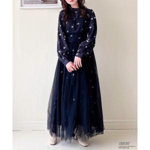 MIIA（ミーア） ワンピース サイドスリットロングパーカーワンピース