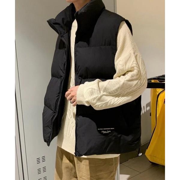 ダウンベスト ベスト シェルパ 中綿ビッグベスト メンズ レディース