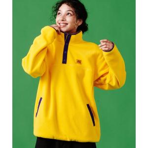 80s Fleece Half Snap Pull Over/フリース レディース メンズ