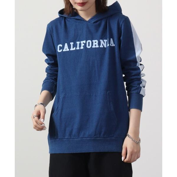 パーカー Denim-like jersey pullover hoodie / デニムライク天竺プ...