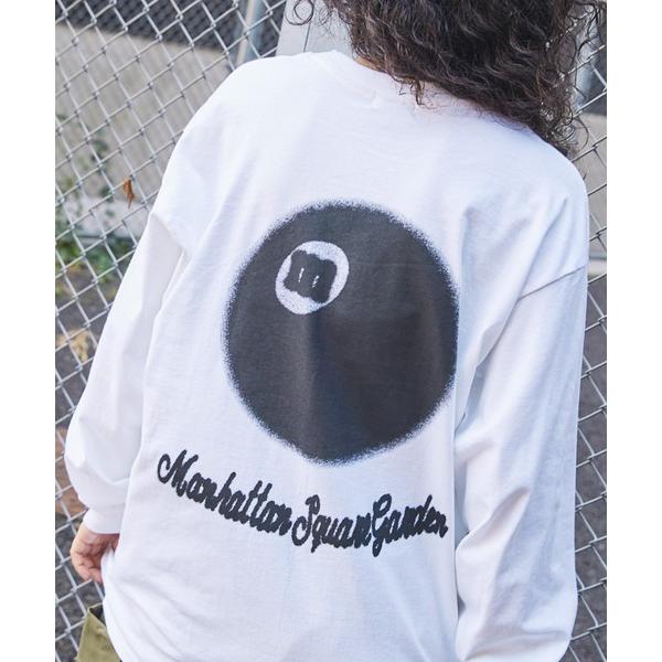 tシャツ オーバーサイズヴィンテージライクビリヤードロゴロンT メンズ レディース