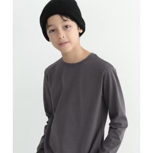 キッズ tシャツ Tシャツ キッズ レギュラー長袖無地Tシャツ｜zozo