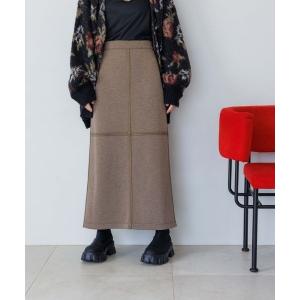 レディース スカート リバーシブルヌバックナロースカート/966394