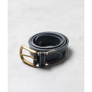 L'arcobaleno（ラルコバレーノ） ベルト 30mm レザーメッシュベルト