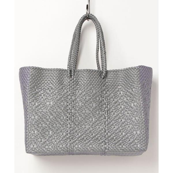 トートバッグ 「Moon Bird/ムーンバード」メルカドバッグパネル配色（マチ広） レディース