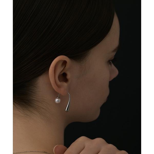 サージカルステンレス アレルギー対応 ピアス 「CENE」セネ/2wayパールアイシクルピアス レデ...