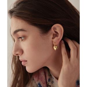 MAYU（マユ） ピアス ハート フープ 片耳ピアス レディース : ZOZOTOWN