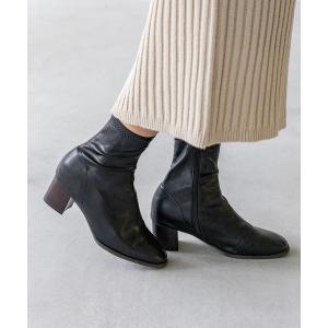 NANO universe（ナノ・ユニバース） ブーツ ストレッチスクエアトゥ