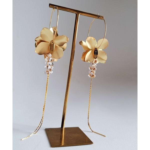 ピアス MILIA/morning dew フープピアス レディース