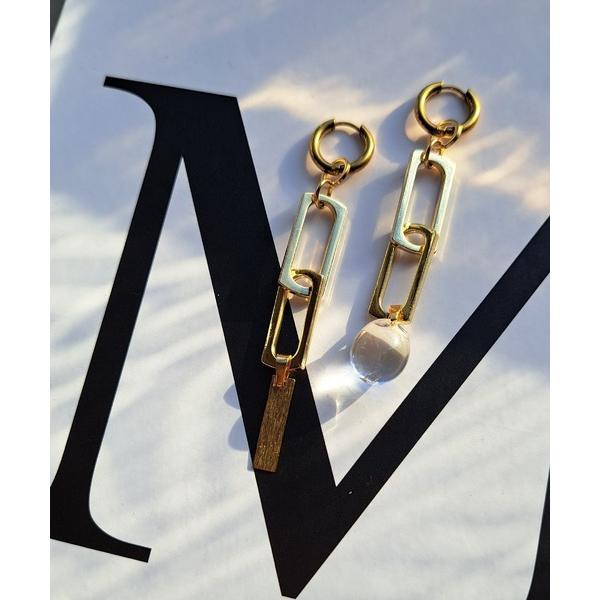 ピアス MILIA/DRIP フープピアス レディース