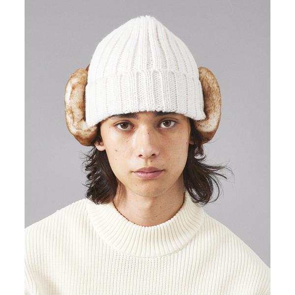 キャップ 帽子 「RUBEN/ルーベン」EARCOVER FUR CAP/イヤーカバー付きボアニット...