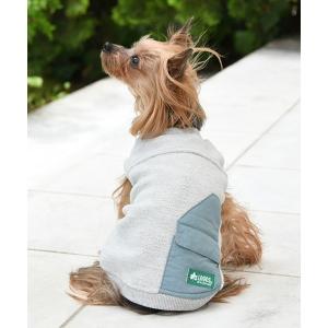 犬 服 LOGOS/ポケット付フリースプルオーバー