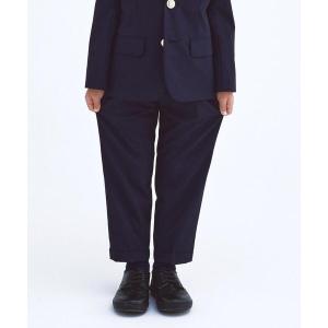 パンツ スーツ キッズ T/W ソリッド パンツ 9L ネイビー 110cm-130cm｜zozo