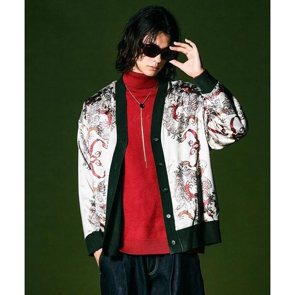 カーディガン Orient Reversible Cardigan / オリエントリバーシブルカーデ...