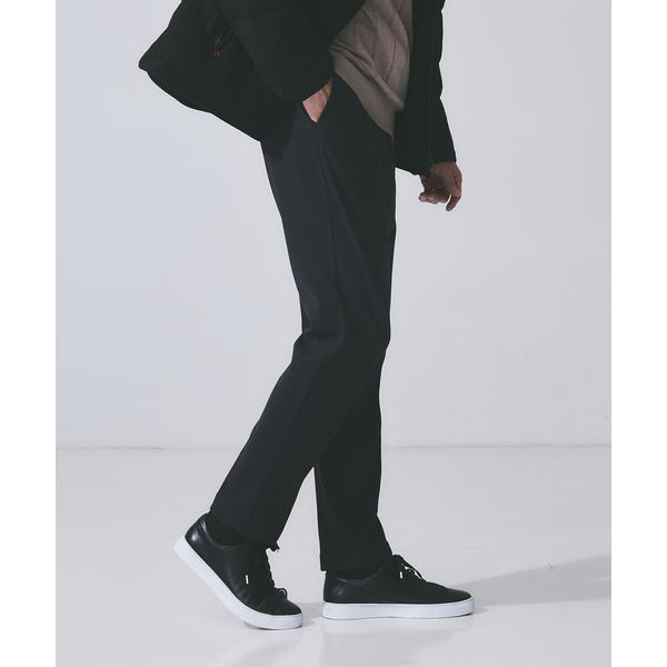 スラックス 「セットアップ対応」ヘリンボーン ニット スラックス メンズ レディース