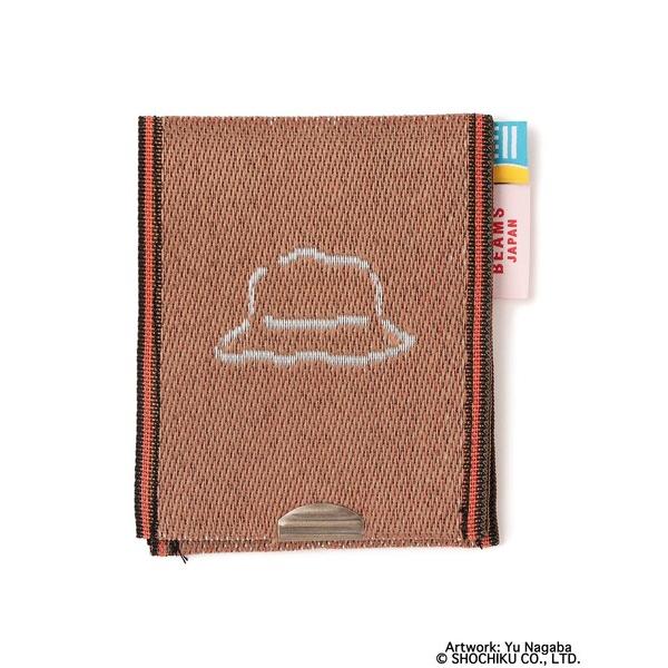 コインケース 小津安二郎監督 × BEAMS JAPAN / 高田織物 帽子 刺繍 小物入れ