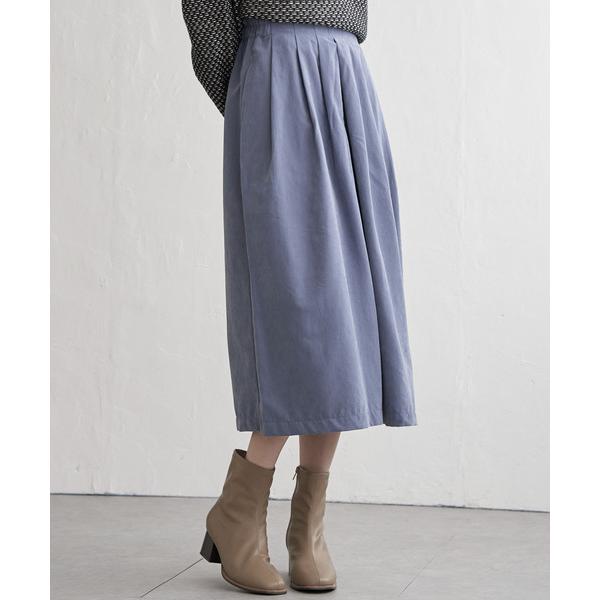 パンツ スエードライクタックスカーチョ レディース