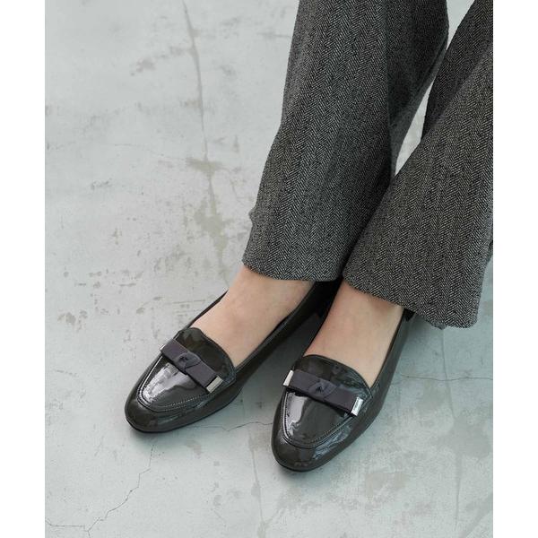 ローファー 「全天候対応」リボンローファー レディース